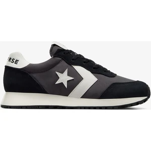 Omega Trainer Unisex Siyah Süet Günlük Sneaker.001