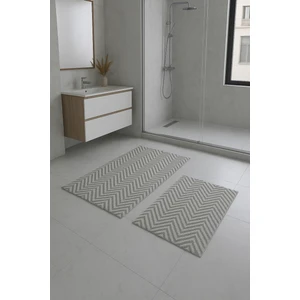 Ultra Halı Sisal Yıkanabilir Kaymaz Taban Banyo Paspas Takımı