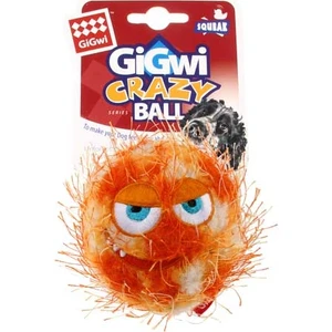 Gigwi Köpek Oyuncağı Çılgın Kirpi Top Turuncu 6 cm