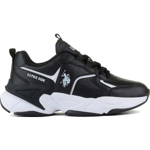 U.S. Polo Assn. U.S Polo Assn. Isabella Siyah Kadın Yüksek Taban Sneaker Spor Ayakkabı