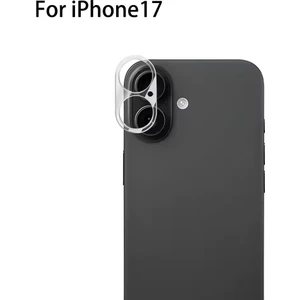 iPhone 17 Kamera Lens Koruyucu Temperli Cam – Çizilmez Şeffaf Lens Kılıfı
