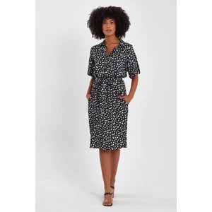 Alexandergardı Kuşaklı Gömlek Elbise (B23-009)