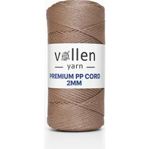 Vollen Yarn Premium Polyester Makrome Ipi  2mm ,makrome Ip,makrame,supla,çanta IPI,LACIVERT,200GR,230M