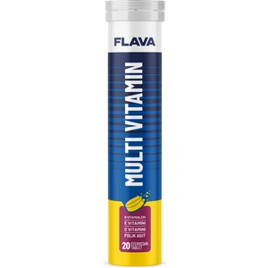 Multivitamin Efervesan - 20 Efervesan Tablet (B Vitamini + Folik Asit + E Vitamini)