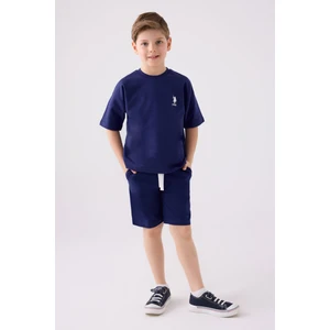 U.s. Polo Assn. Erkek Çocuk Lacivert Bermuda Takım