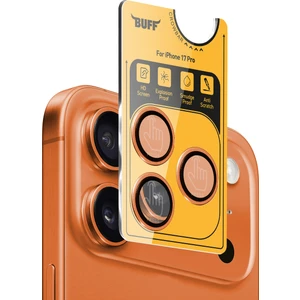 Buff iPhone 17 Pro Metal Kamera Lens Koruyucu Orange