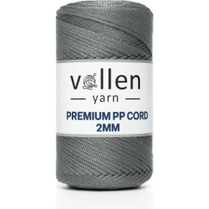 Vollen Yarn Premium Polyester Makrome Ipi  2mm ,makrome Ip,makrame,supla,çanta IPI,LACIVERT,200GR,230M