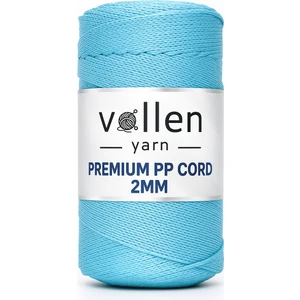 Vollen Yarn Premium Polyester Makrome Ipi  2mm ,makrome Ip,makrame,supla,çanta IPI,LACIVERT,200GR,230M
