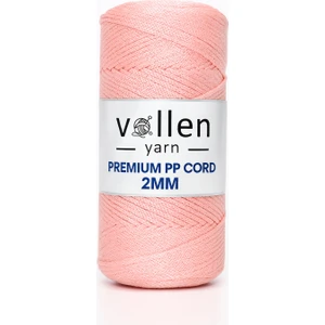 Vollen Yarn Premium Polyester Makrome Ipi  2mm ,makrome Ip,makrame,supla,çanta IPI,LACIVERT,200GR,230M