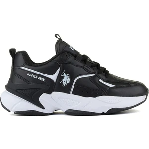 U.S. Polo Assn. U.S Polo Assn. Isabella Siyah Kadın Yüksek Taban Sneaker Spor Ayakkabı