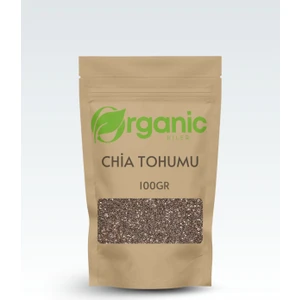 Organic Kiler Chia Tohumu 100GR Organik Taze Elenmiş Yeni Mahsül