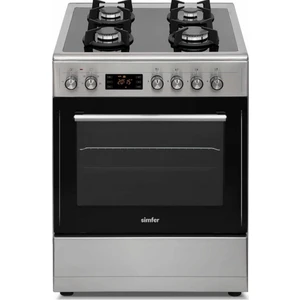 1226 6 Prg Multi Turbo Cam Yüzeyli Tamboy Inox Fırın