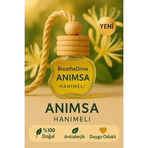 Anımsa – Hanımeli - Hipoalerjenik Duygu Odaklı Oto Kokusu - Astim ve Allerji Dostu