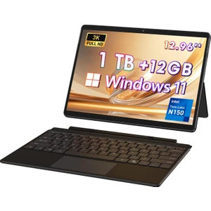 HI10 Max 3K  İntel N150CPU 1TB Depolama  12GB Ram  WIN11PRO 2 In1  13'' Tablet Pc+Klavye+Kalem+Türkçe Klavye Sticker