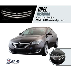 Fams Otomotiv Opel Insignia Krom Ön Panjur 4 Parça 2014-2017 Paslanmaz Çelik