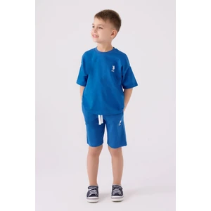 U.s. Polo Assn. Erkek Çocuk Mavi Bermuda Takım