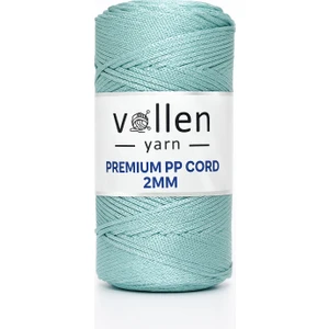 Vollen Yarn Premium Polyester Makrome Ipi  2mm ,makrome Ip,makrame,supla,çanta IPI,LACIVERT,200GR,230M