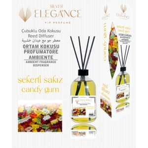 Şekerli Sakız Reed Diffuser Bambu Çubuklu Oda Kokusu (110 Ml)