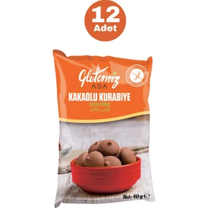 Glutensiz Ada Kakaolu Kurabiye 12 Adet