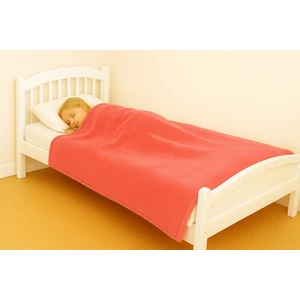 Fronte Home Bebek Çocuk Battaniyesi Yumuşak Peluş Wellsoft Nar Çiçeği Diz Örtusu Şal,