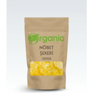 Nöbet Şekeri Safranlı 100GR. Doğal & Elenmiş