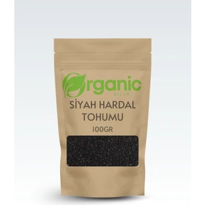 Organic Kiler Siyah Hardal Tohumu 100GR. Elenmiş & Katkısız Taze Mahsül