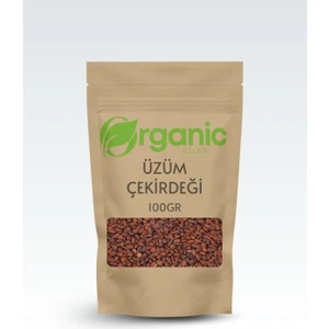 Siyah Üzüm Çekirdeği 100GR. Tane, Elenmiş & Kurutulmuş Katkı Madde Içermez