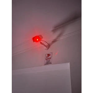 Sahte Caydırıcı Kamera  ışıklı orijinal kamera kasasında sticker ve pil hediye