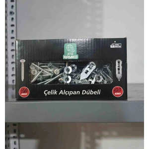 Rayko-40mm 80 Parça Çelik Alçıpan Dübeli+Vida