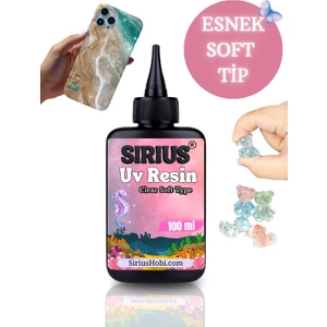 Sirius Soft Tip Uv Reçine (Esnek Yapı – Yarı Elastik)-Hızlı Kürlenen 100ML