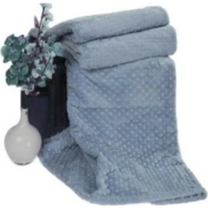 Tek Kişilik Tomurcuk Battaniye Indigo 150X200