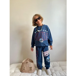 Sacro Kids New York Sweatshirt-Eşofman Altı Mevsimlik Erkek Çocuk Takım