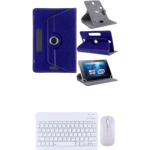 Redmi Pad 2 11'' Kılıf Uyumlu Standlı Kablosuz Bluetooth Klavye Mouse Set