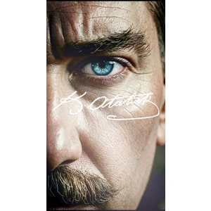 Mustafa Kemal Atatürk Imza Sticker Folyo Etiketi Modifiye Aksesuar  20X5,5CM Hologram Sticker