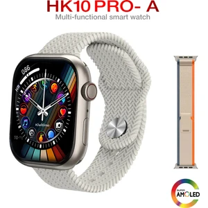 Watch HK10 Pro- A 2.2'' Ekran 45MM Kordon Kilidi Siri Nfc Bluetooth Arama Akıllı Saat