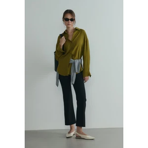 Yeşil Alessa Tensel Gömlek