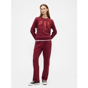 Kadın Tuğla Kırmızısı Gap Logo Eşofman Altı