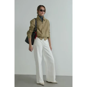 Beyaz 88 Wide Leg Jean