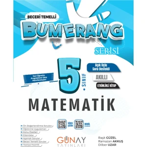 Günay Yayınları 5. Sınıf Bumerang Etkinlikli Konu Özetli Matematik 2025-2026 Güncel Basım
