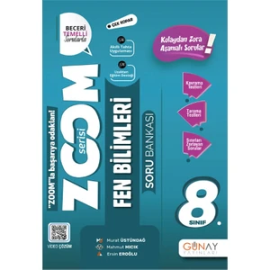 Günay Yayınları 8. Sınıf Zoom Serisi Fen Bilimleri Soru Bankası 2025-2026 Güncel Basım