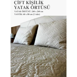 Çift Kişilik Yatak Örtüsü Kapitoneli