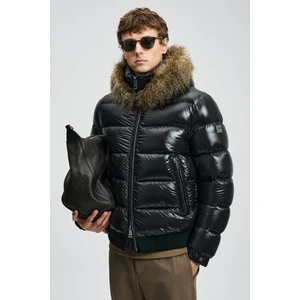 Jeam Kaz Tüyü Siyah Erkek Mont 112120240