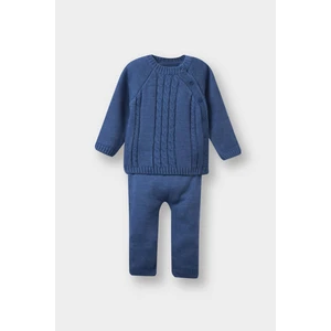 Erkek Bebek 2'li Takım Triko Kazak Alt C9589A525WN