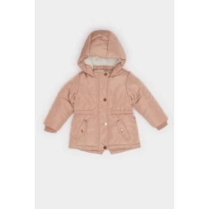 Kız Bebek Kapüşonlu Çıtçıtlı Mont A2451A525AU