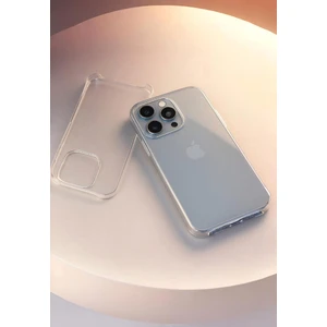 iPhone 15 Pro - Sert Mika Şeffaf Sararmaz Ince Altı Kesik Premium Kılıf