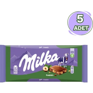 Fındıklı Tablet Çikolata 80 Grx 5 Adet