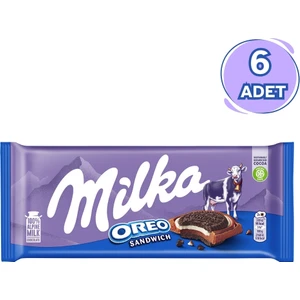 Oreo Sandwich Tablet Çikolata 92 gr - 6 Adet