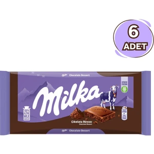Çikolata Rüyası 100 Gr - Tablet Çikolata 6 Adet