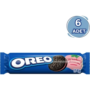 Strawberry Cheesecake Çilekli Bisküvi 154 gr - 6 Adet