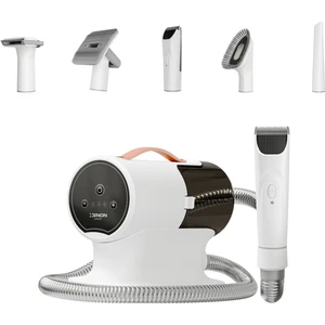 Xenon Smart Kedi Köpek Tüy Bakım Seti 5'i 1 Arada Evcil Hayvan Tıraş Makinesi Filtreli Tüy Toplayıcı Bakım Tarağı Fırçası X6301